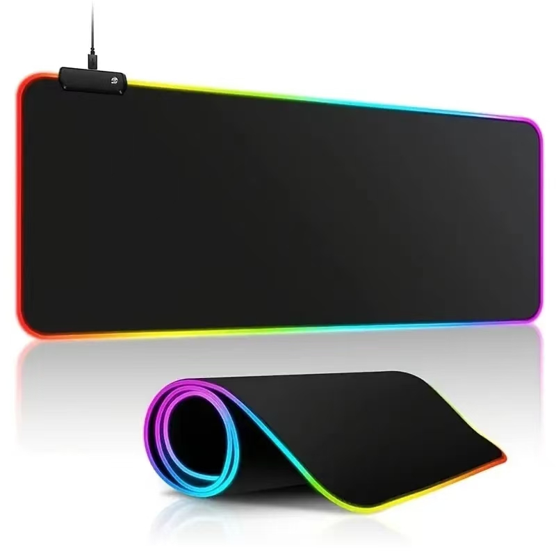 Esports Gaming Table - LED Işık Mousepad RGB Klavye Kapağı