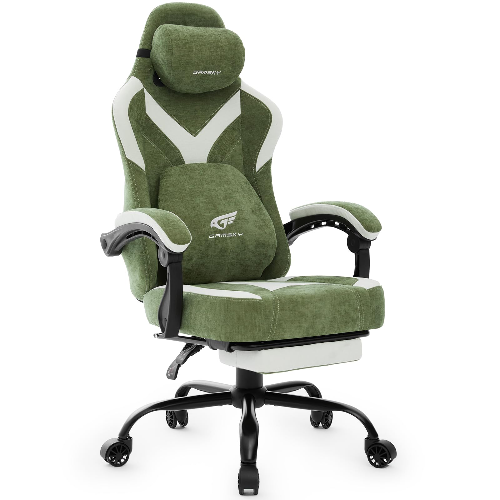 Gaming & Esports District - Yetişkinler için Ergonomik Oyun Koltuğu -