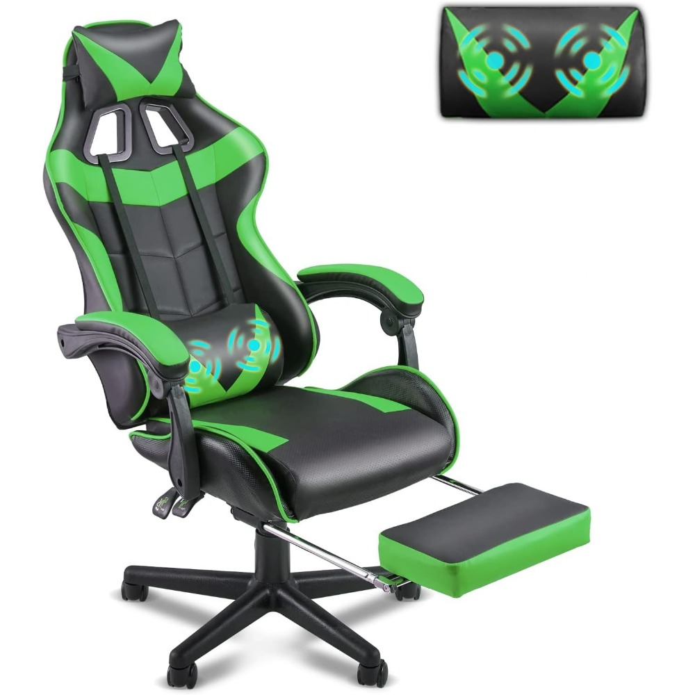 Gaming & Esports District - Ayak Dayamalı ve Bel Destekli Ergonomik