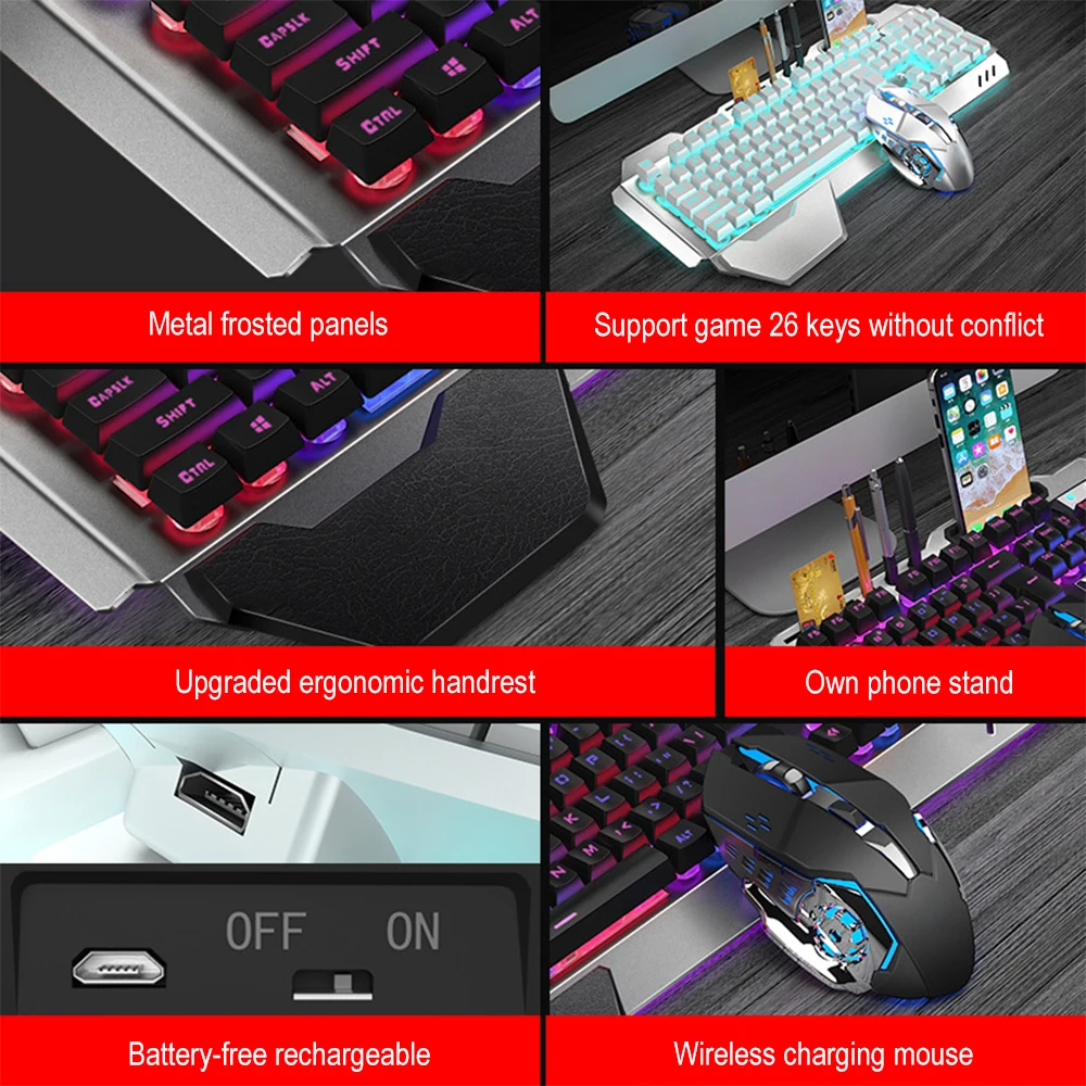 K680 şarj edilebilir 2.4G kabl - Esports Gaming Mouse Wireless incelemesi ve fiyatı