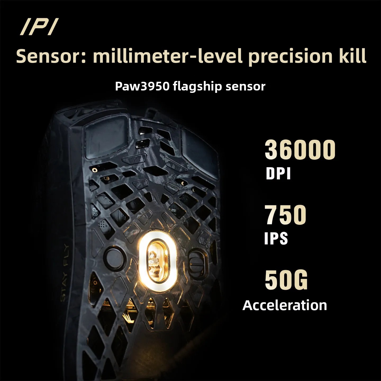 IPI STAY FLY Mouse Dual 8K PAW - Esports Gaming Mouse Wireless incelemesi ve fiyatı