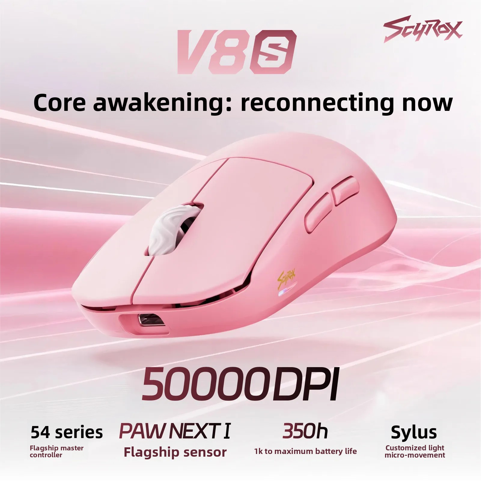 Scyrox V8s V6s Hafif Kablosuz  - Esports Gaming Mouse Wireless incelemesi ve fiyatı