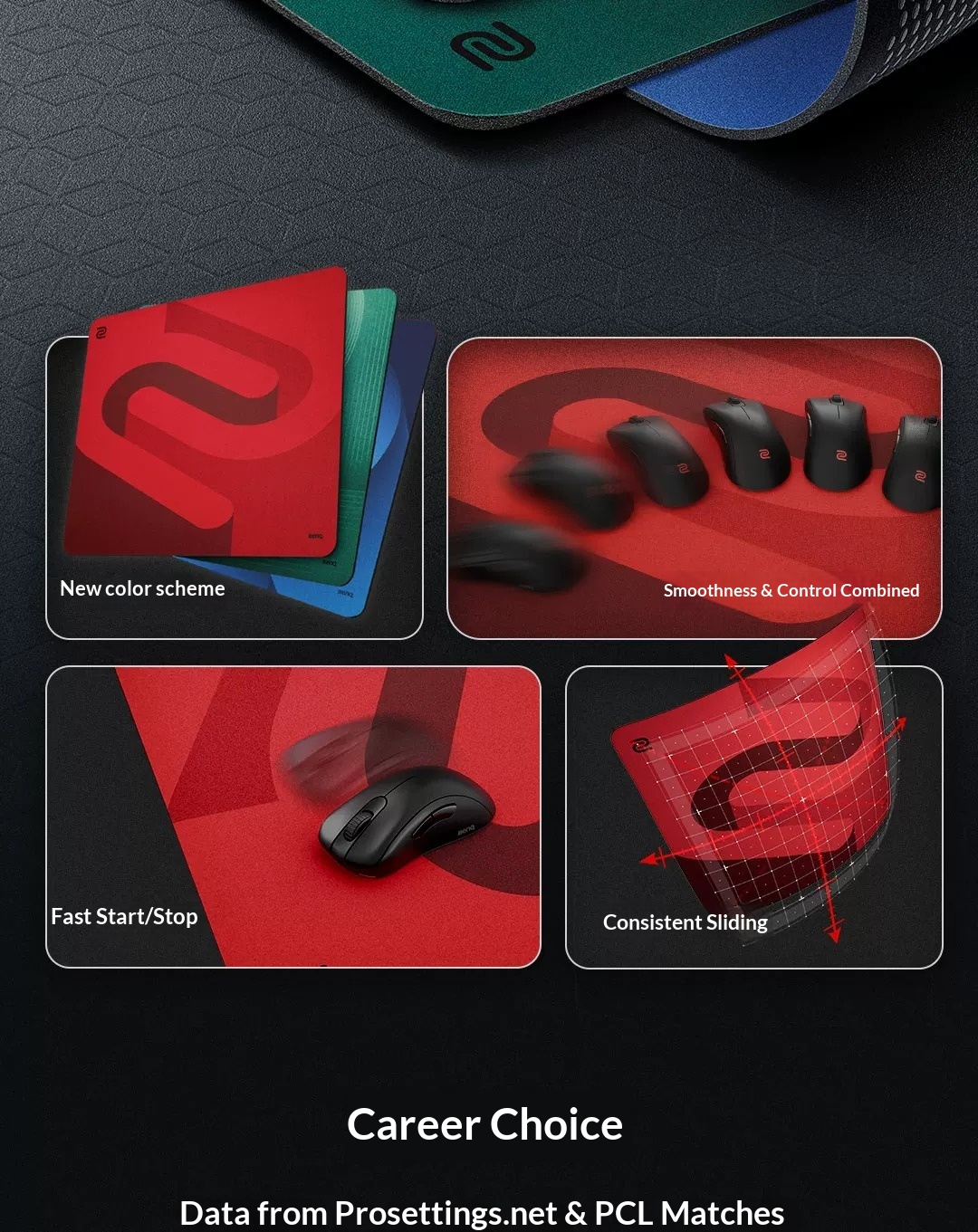 ZOWIE GSR SE Chilan Gen2 HSR T - Esports Gaming Competition incelemesi ve fiyatı