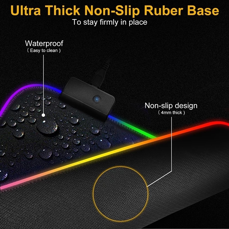 LED Işık Mousepad RGB Klavye K - Esports Gaming Table incelemesi ve fiyatı