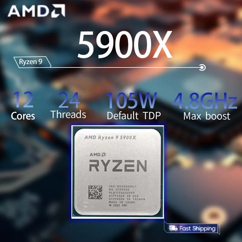 AMD Ryzen 9 5900X R9 5900X 3.7 - Amd Cpu Ryzen 9 incelemesi ve fiyatı