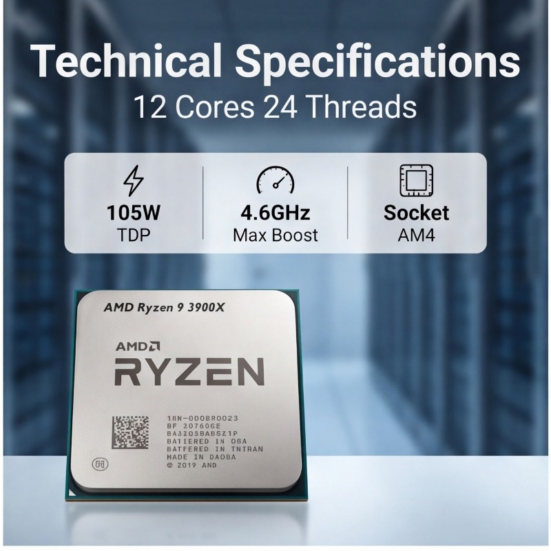 Ryzen 9 3900X AMD Masaüstü İşl - Amd Cpu Ryzen 9 incelemesi ve fiyatı