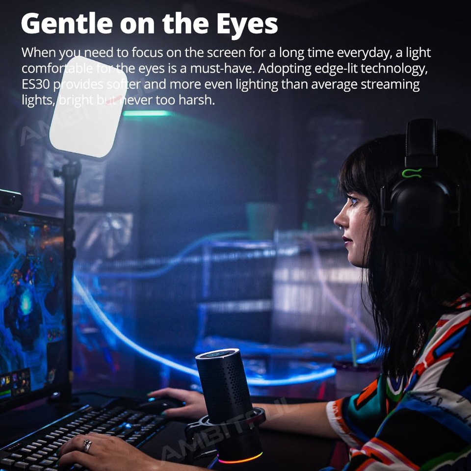 Godox LED Oyun Lambası ES30 E- - Esports Gaming Live incelemesi ve fiyatı