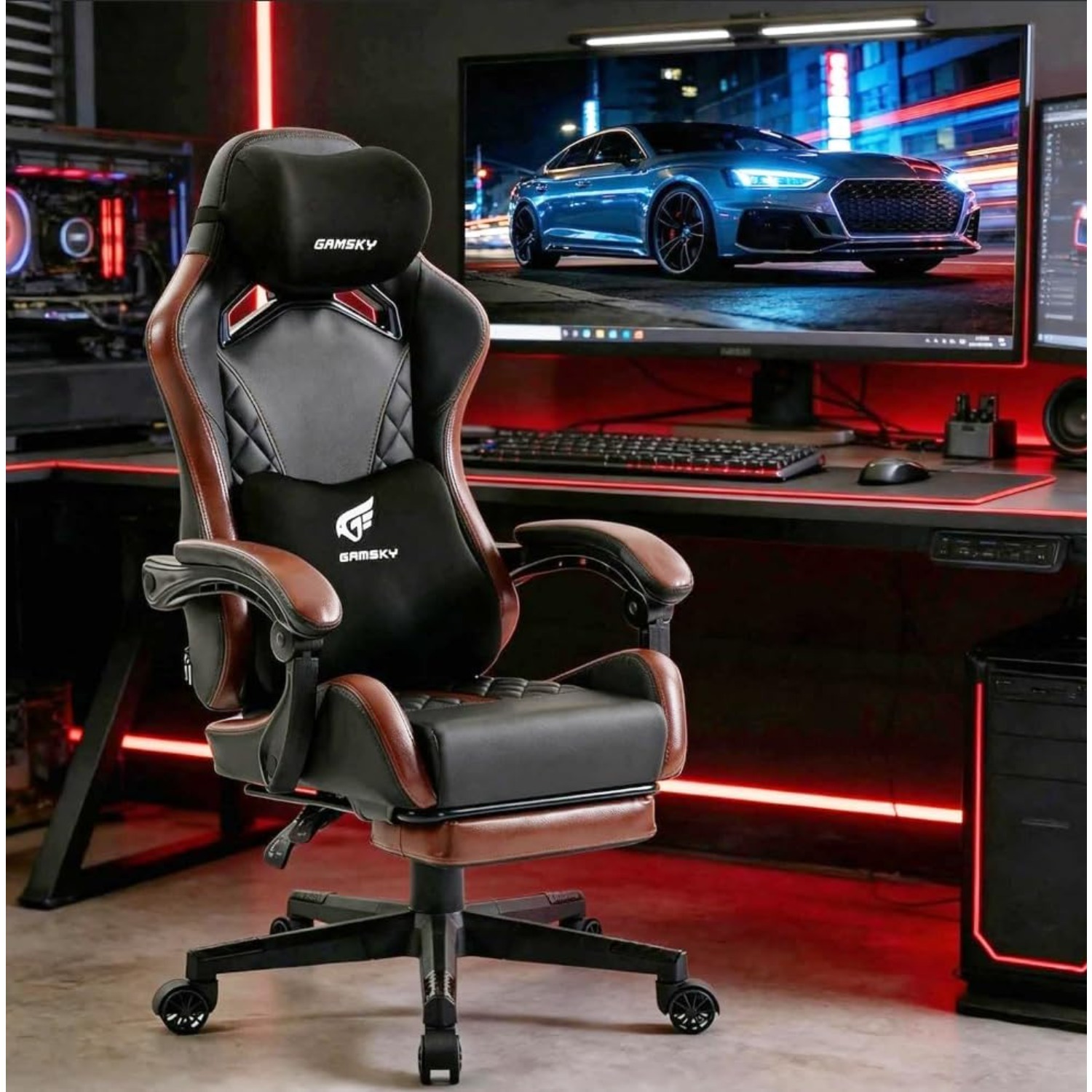 Yetişkinler için Ayak Dayamalı - Gaming & Esports District incelemesi ve fiyatı
